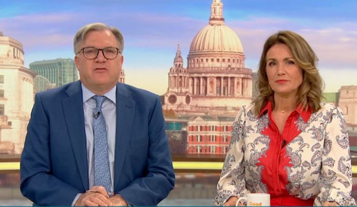 Susanna Reid and Ed Balls
