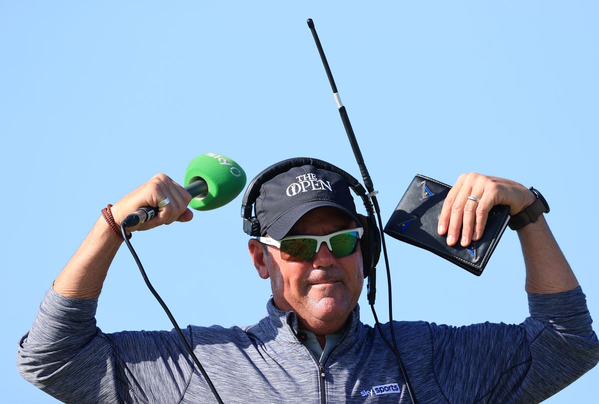 Rich Beem walks the fairway at The Open Championship