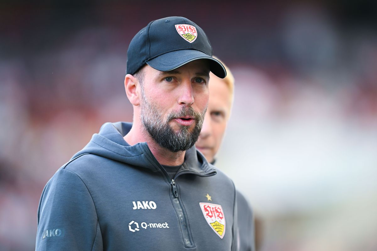 Sebastian Hoeness of looks on prior to the Bundesliga match between VfB Stuttgart and FC Bayern München