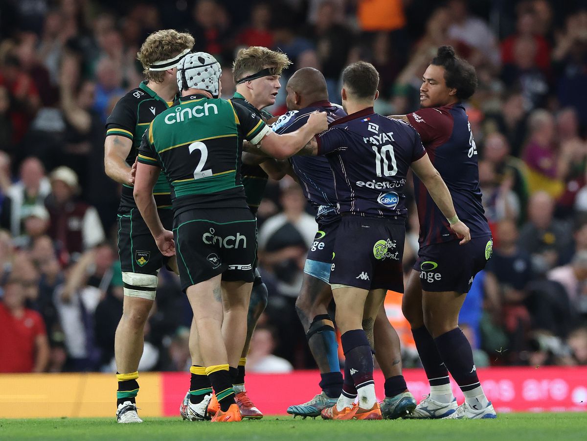 Henry Pollock of Northampton Saints
