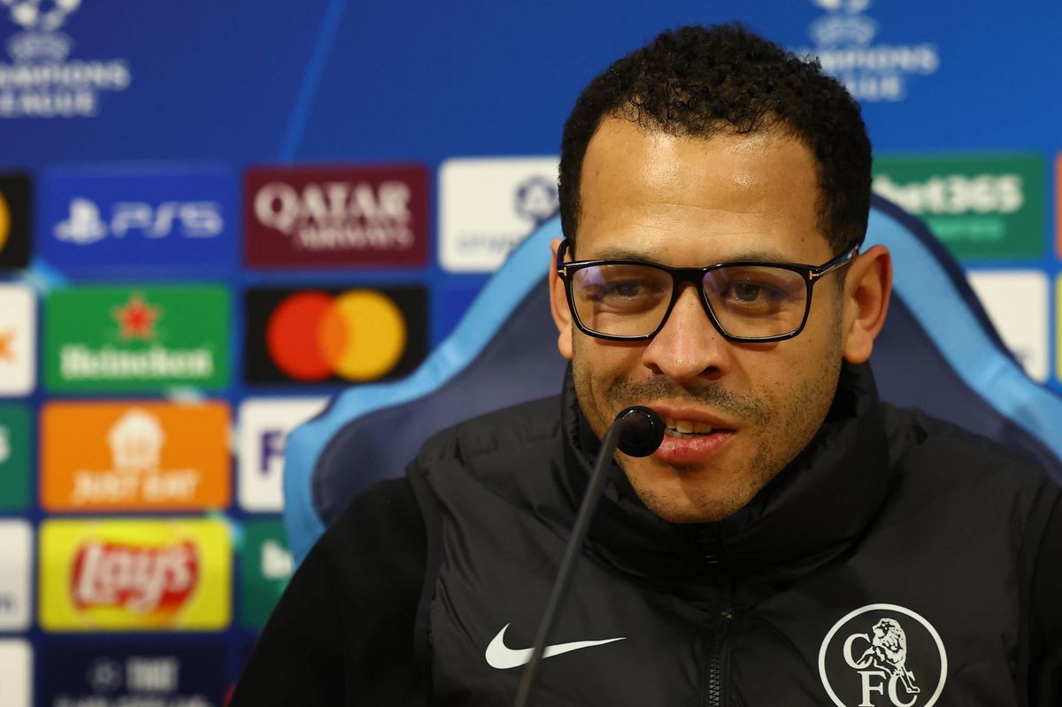 Liam Rosenior is the coach of Chelsea during a press conference ahead of the UEFA Champions League 2025/26 League Phase MD8 match at Stadio Maradona in Naples, Italy, on January 27, 2026