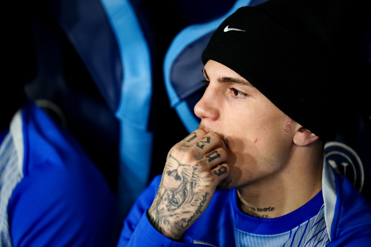 Alejandro Garnacho was left frustrated on Saturday afternoon