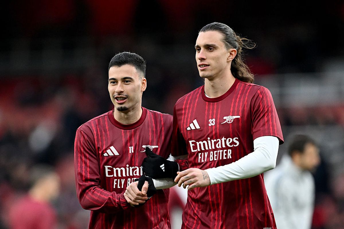 Riccardo Calafiori was in line to start before picking up an issue in the warm up