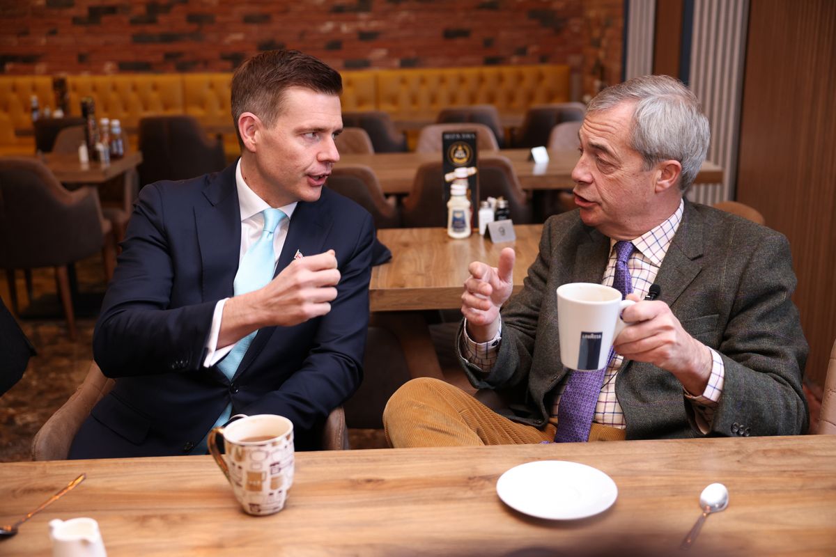 Matt Goodwin and Nigel Farage