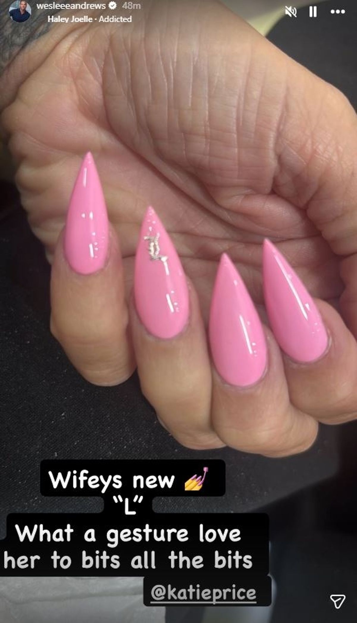 Katie Price new nails