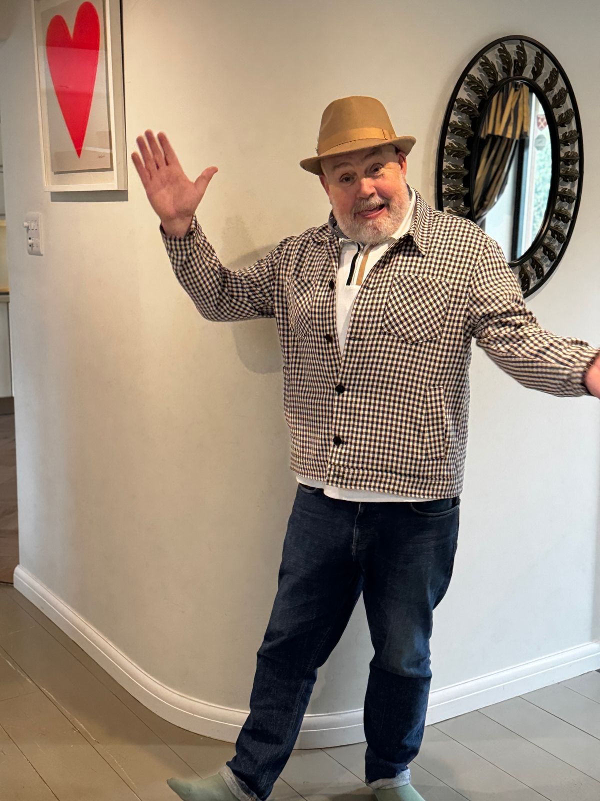 Cliff has had his eyes lasered too, with Optegra