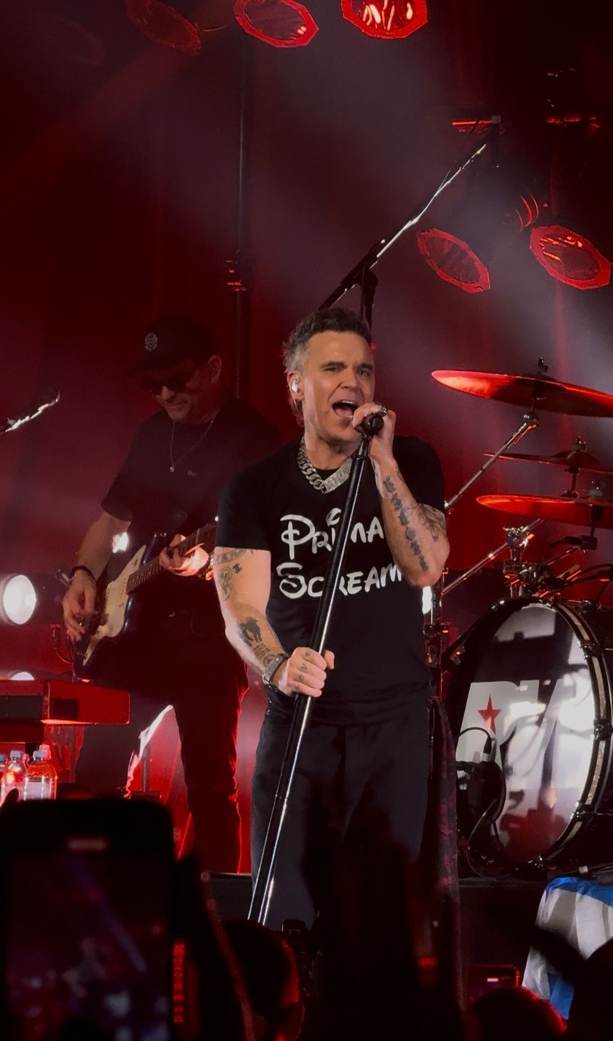 It came as a part of Robbie's Long 90s Tour across the UK