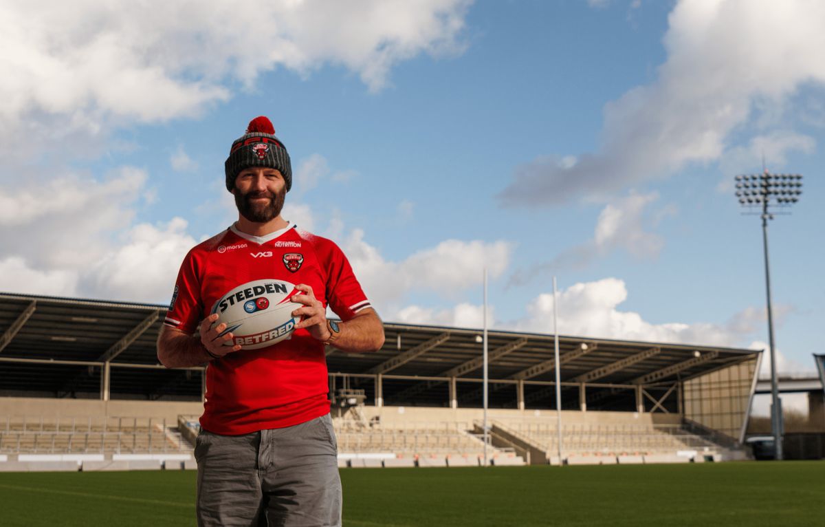 Salford mayor Paul Dennett at the Salford Community Stadium