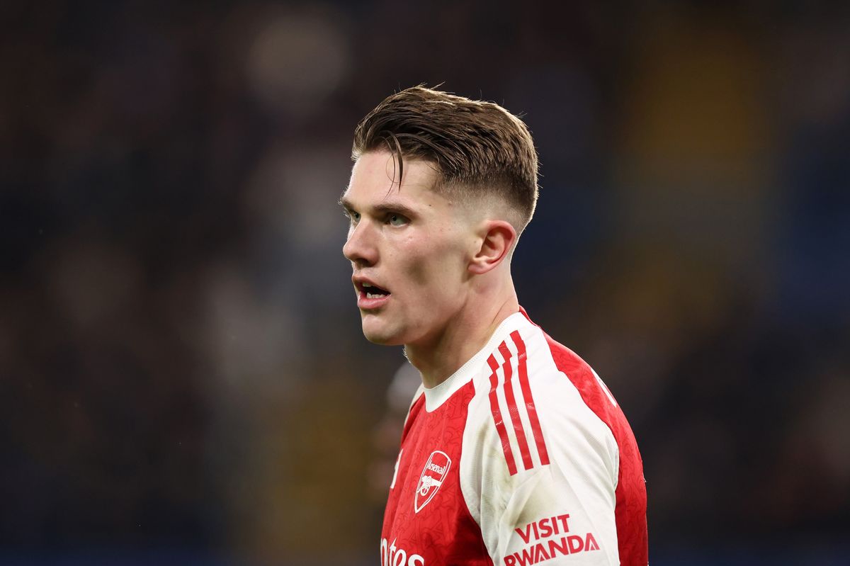 Viktor Gyokeres during an Arsenal game