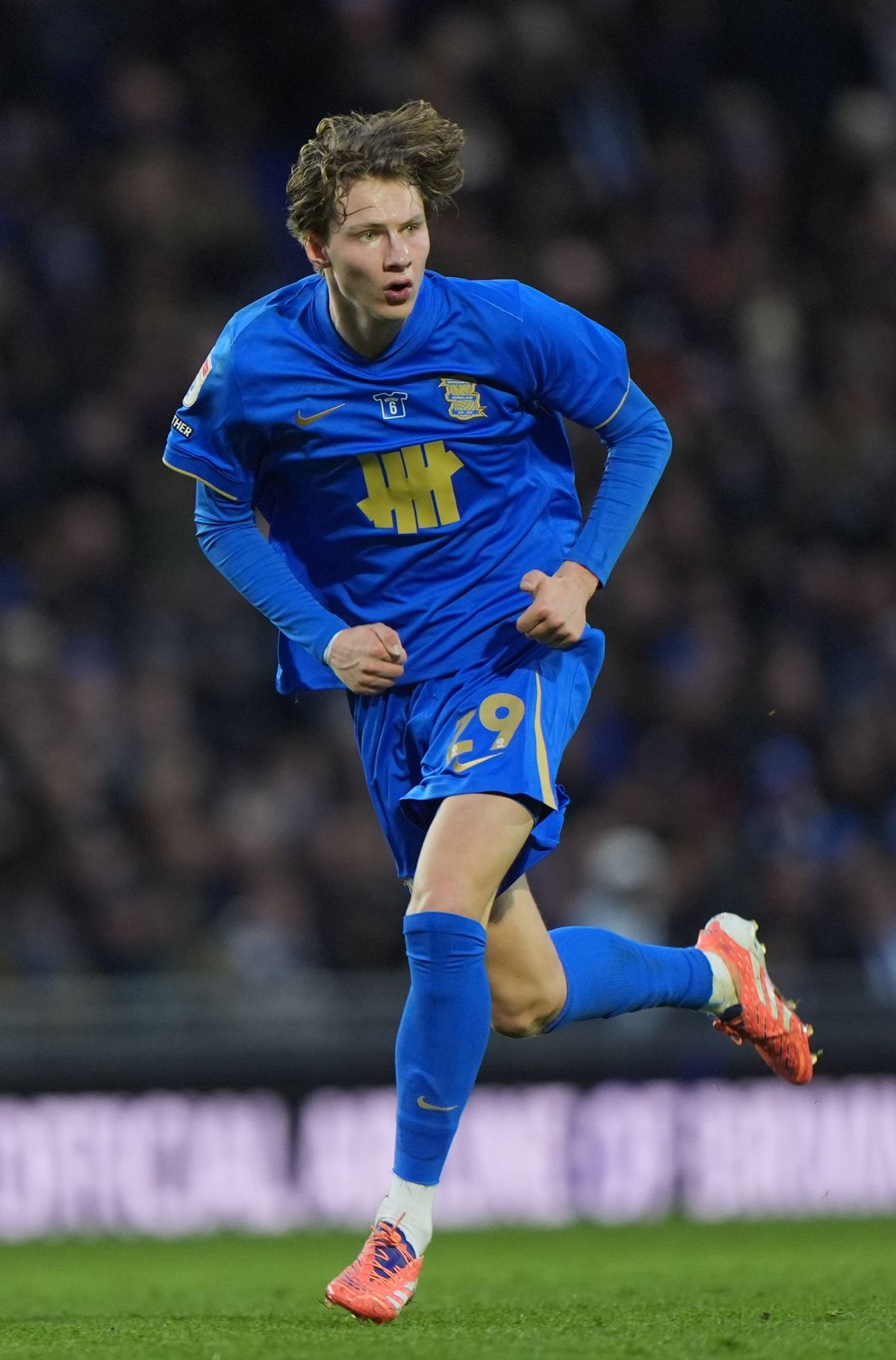 Birmingham City's August Priske