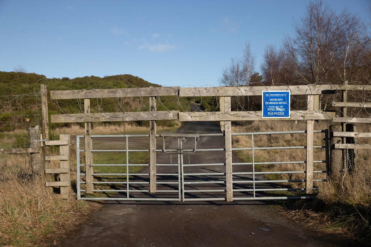 General views of GWEst Golf Club near Gleneagles.

It has been abandoned for years. It is owned by the Highland Spring owner the al-Tajir family.