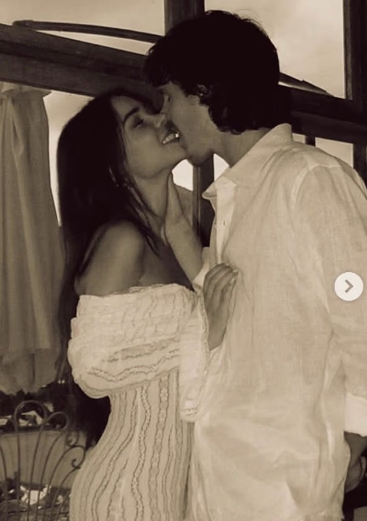 Cruz's girlfriend Jackie also posted a touching tribute to the Beckham son