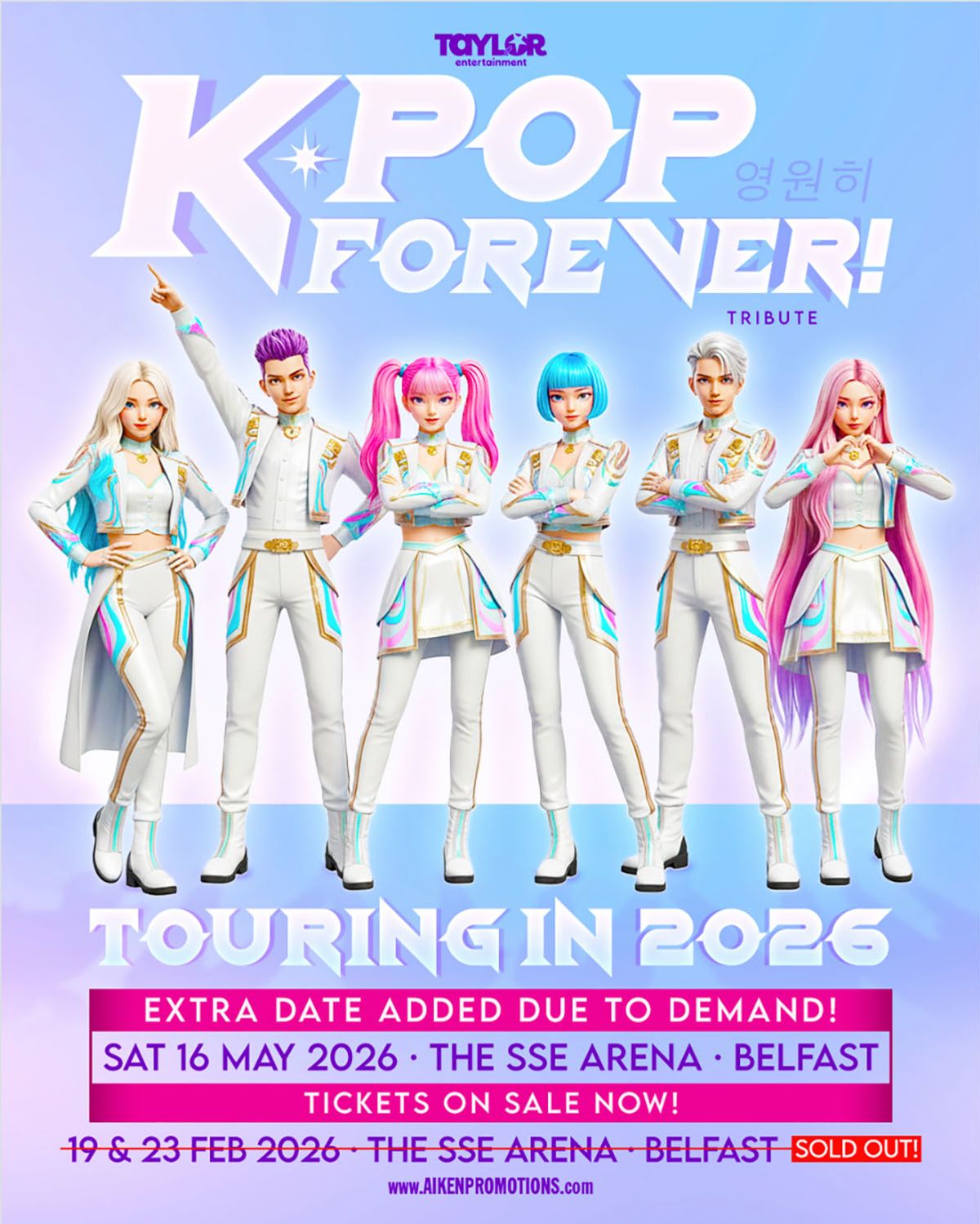 A KPop Demon Hunters tribute act