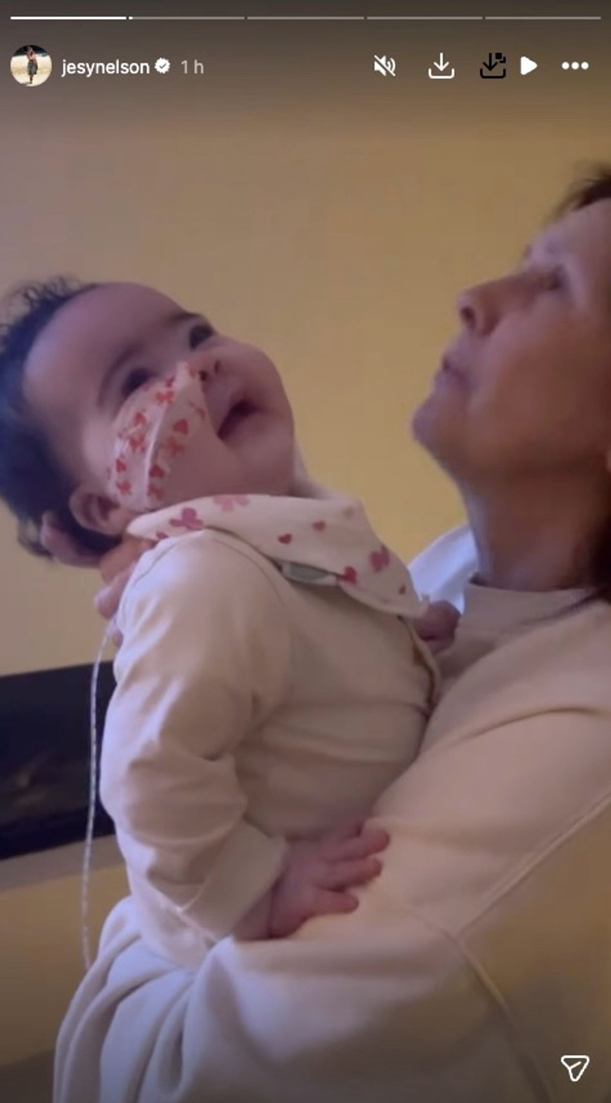 Jesy Nelson daughter laughing