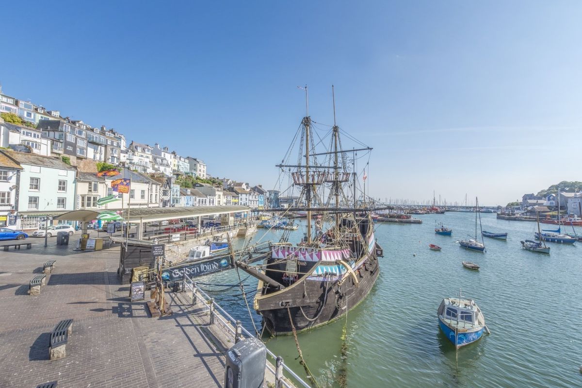The Golden Hind at Brixham Harbour