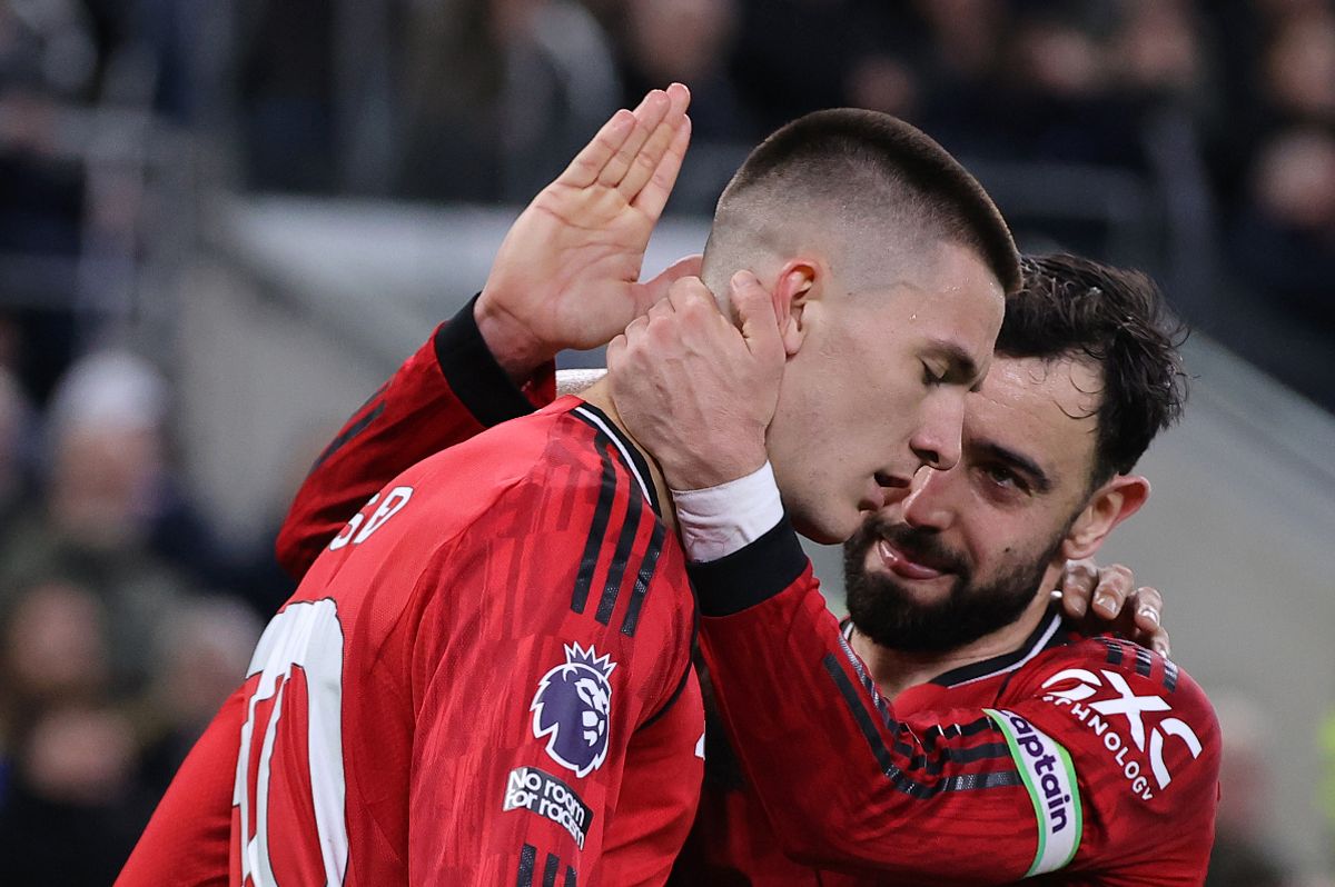 Benjamin Sesko helped Manchester United to another Premier League victory