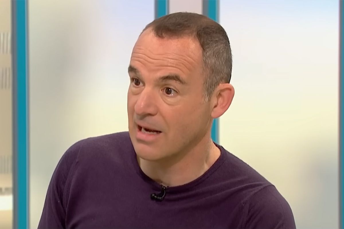 Martin Lewis speaking on ITV