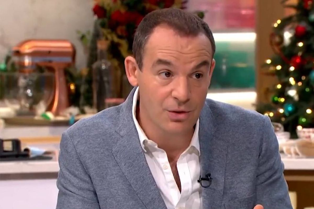 Martin Lewis speaking on ITV