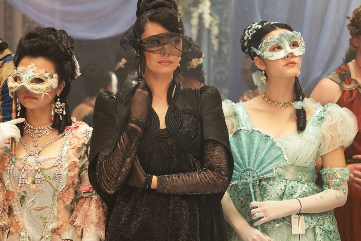 Michelle Mao, Katie Leung and Isabella Wei