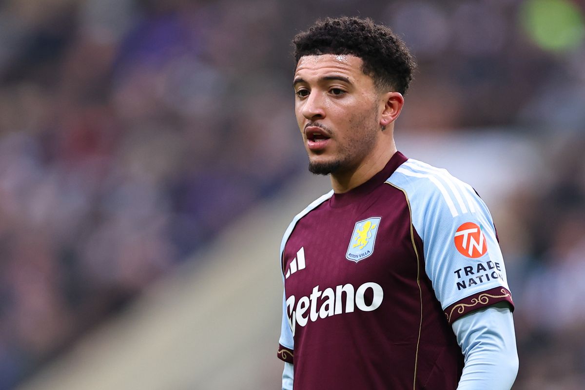 Jadon Sancho of Aston Villa