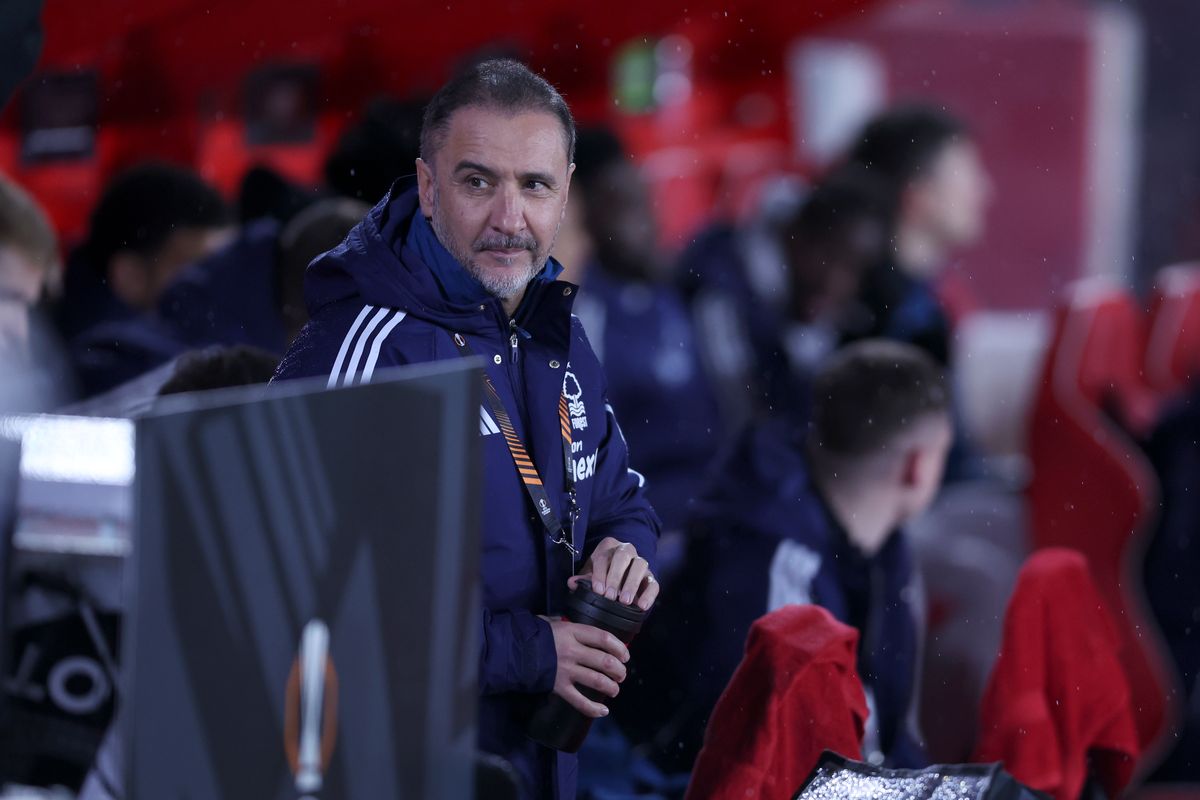 Nottingham Forest head coach Vitor Pereira