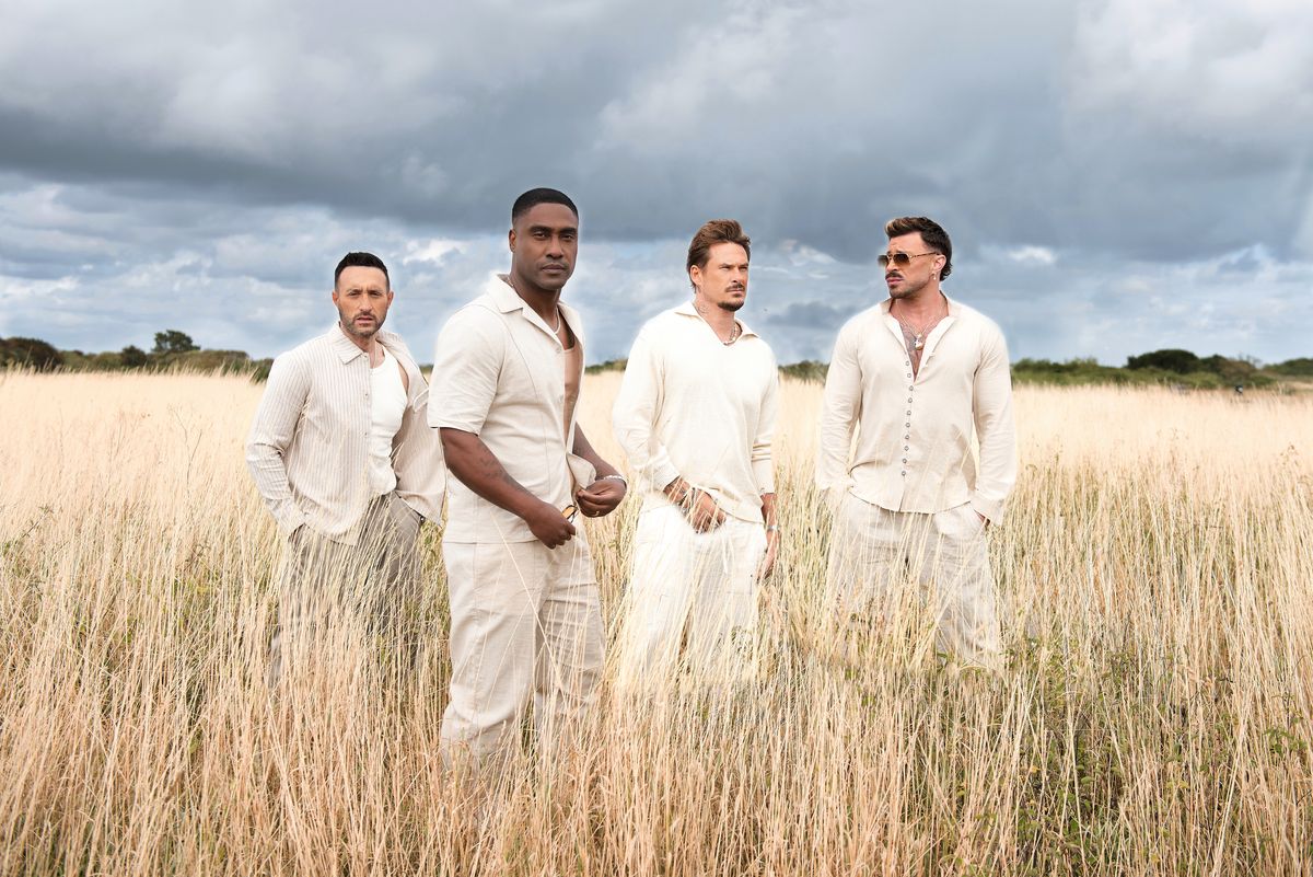 Blue are marking 25 years since their debut album this year - and will also perform at the Plymouth festival