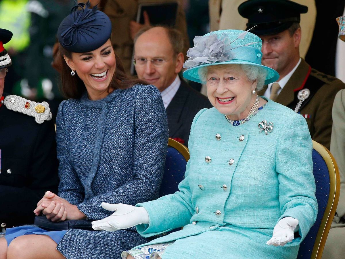 The late Queen gave advice to Kate before her wedding