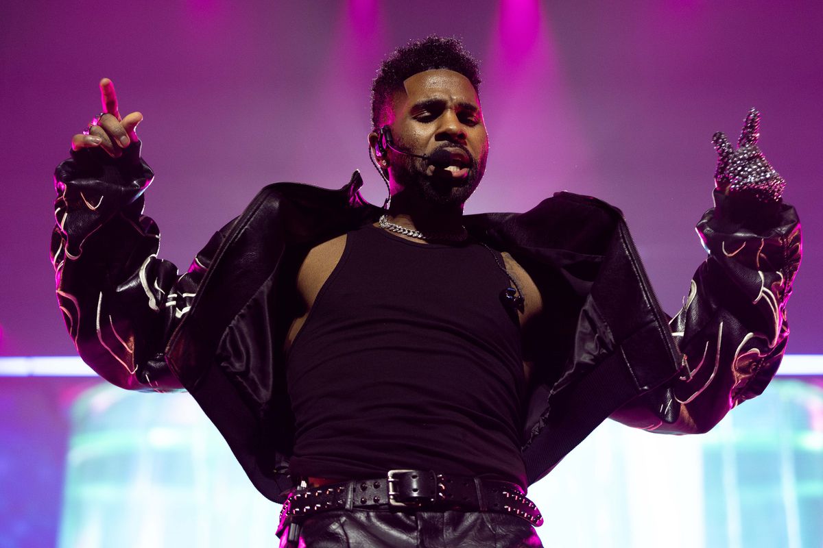 Jason Derulo performs at the Co-Op Live Arena