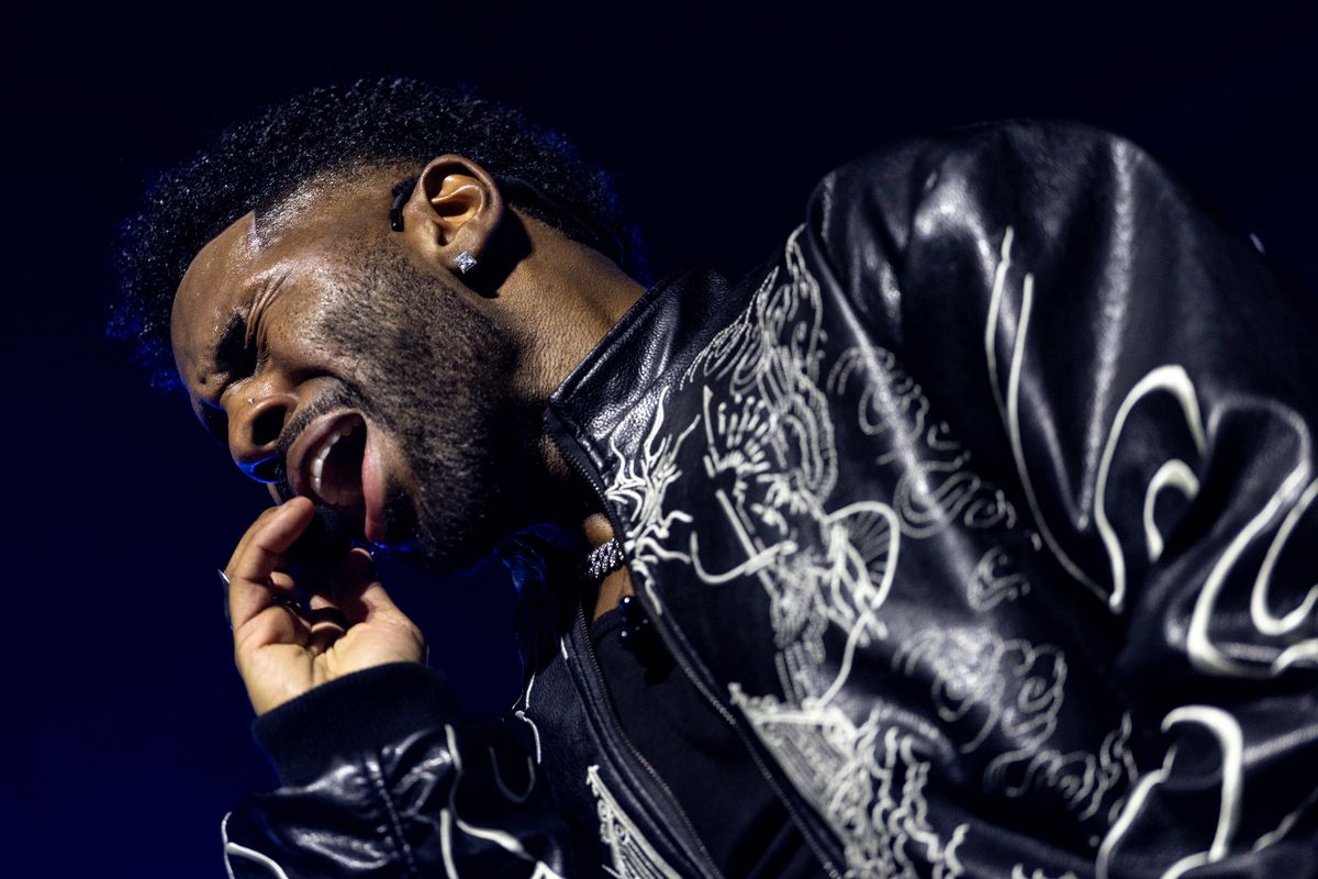Jason Derulo performs at the Co-Op Live Arena