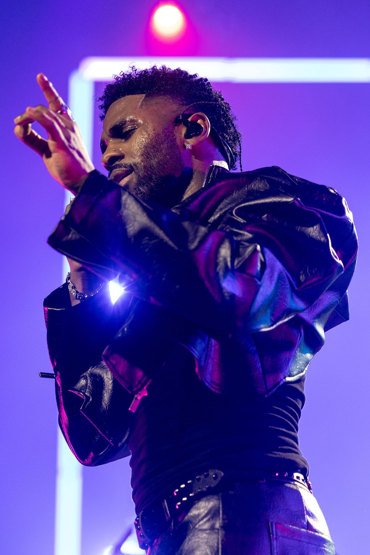 Jason Derulo performs at the Co-Op Live Arena