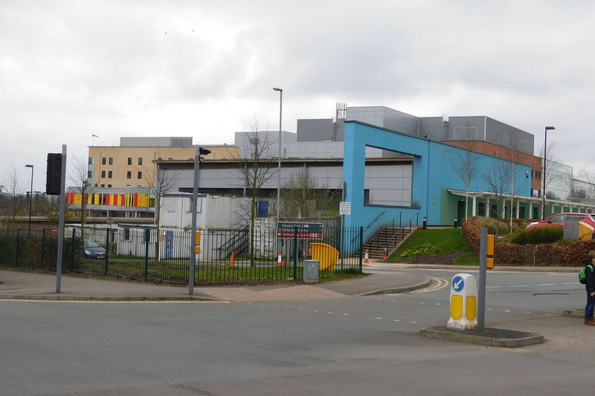 Royal Stoke University Hospital Main Building. Photo by Staffordshire LDR Kerry Ashdown