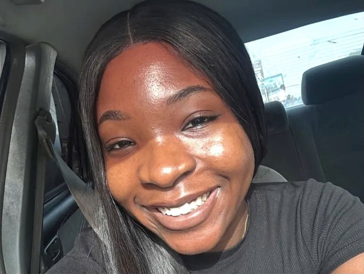 She had been sleeping in her Abuja flat when a snake bite 'woke her up. '