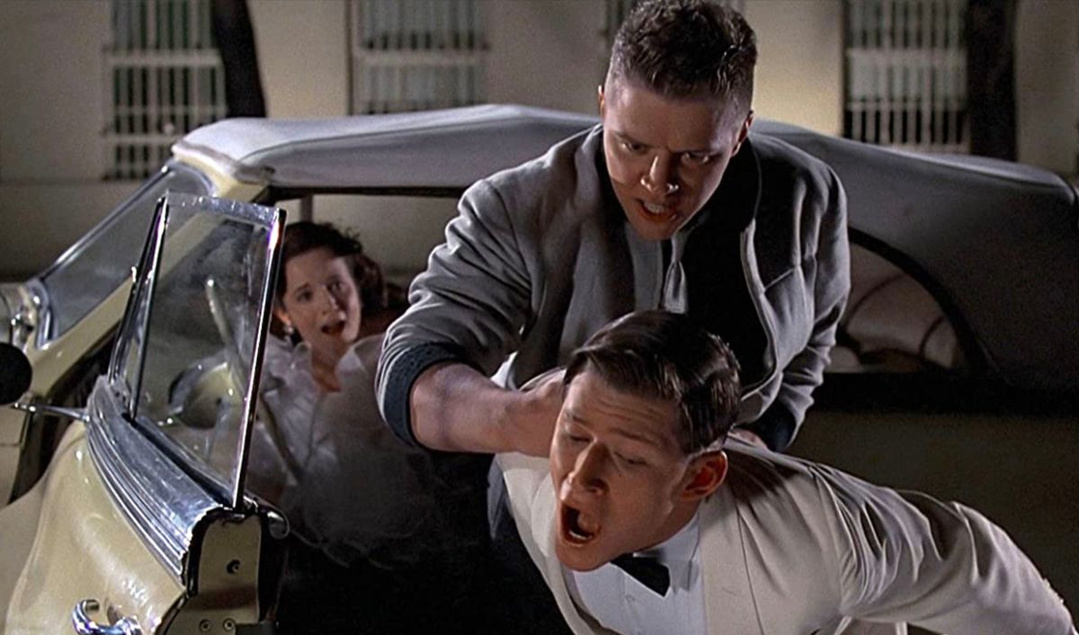 Crispin Glover, Lea Thompson, and Thomas F. Wilson