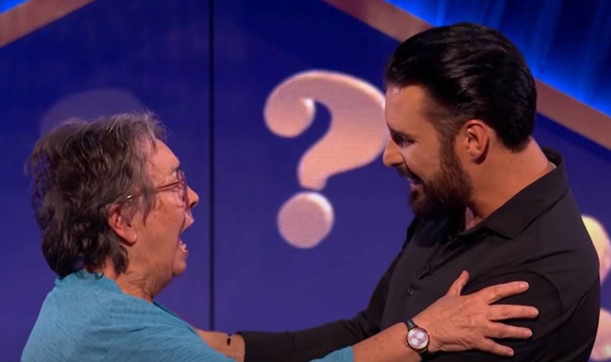 Rylan Clark was reunited with his former theatre school teacher Yvonne on Michael McIntyre's Big Show. 