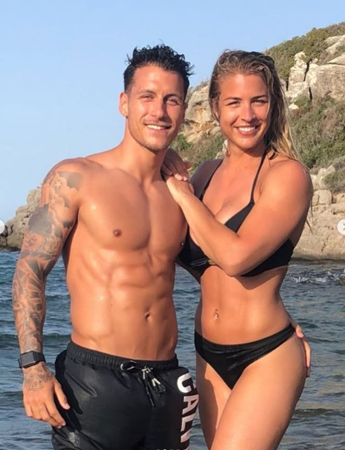Gorka Marquez and Gemma Atkinson