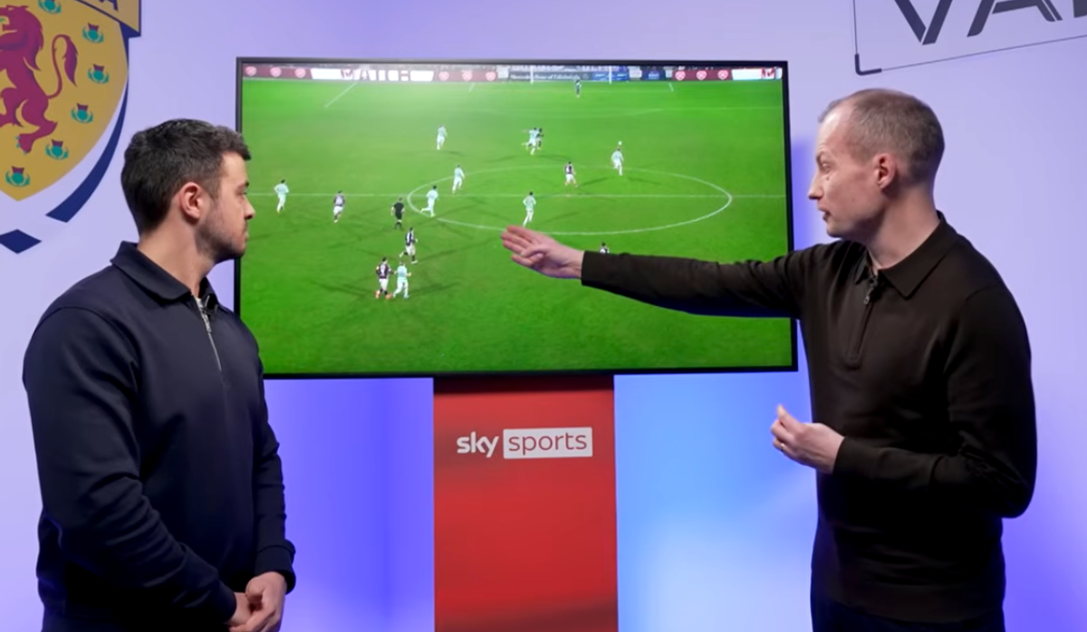Willie Collum on the Scottish Football VAR Review Show