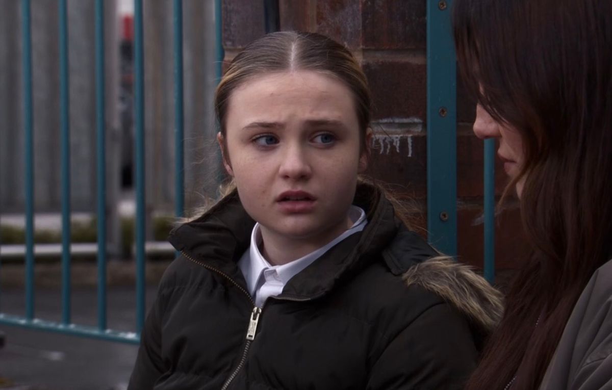 Coronation Street's latest episode saw a new girl named Olivia tracking down villain Jodie Ramsey