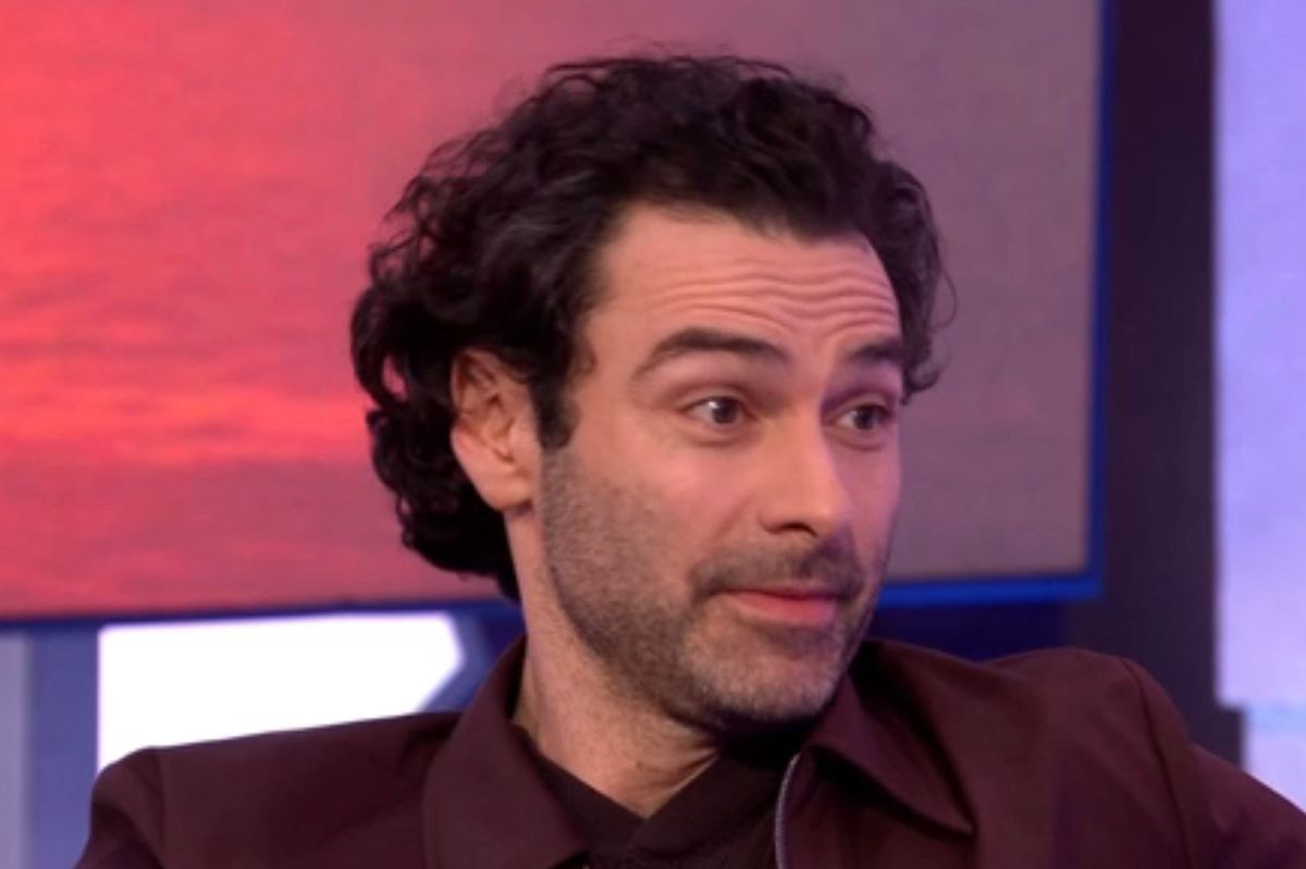 Rivals star Aidan Turner left The One Show host, Clara Amfo, floored on Friday's episode as he revealed his past career