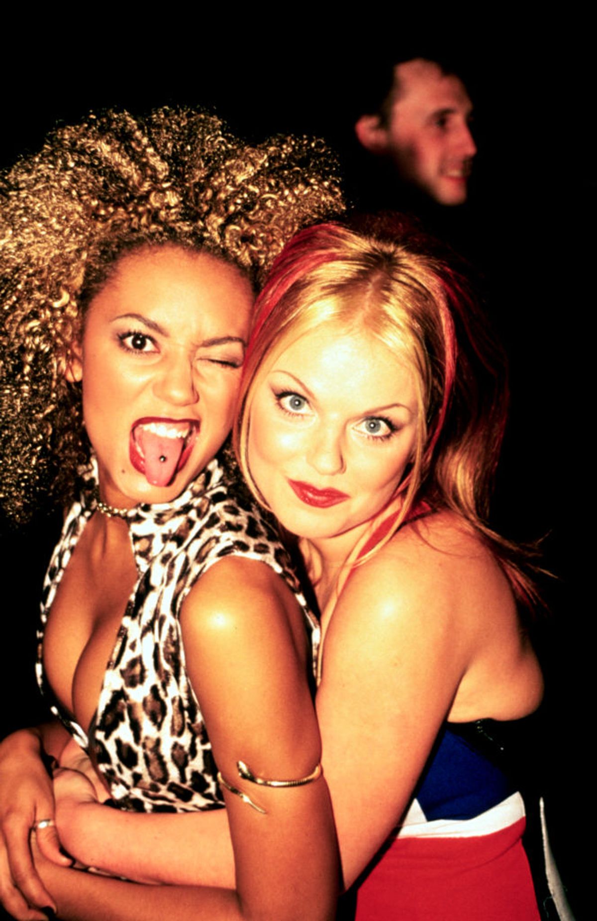 Mel B and Geri pictured in 1997