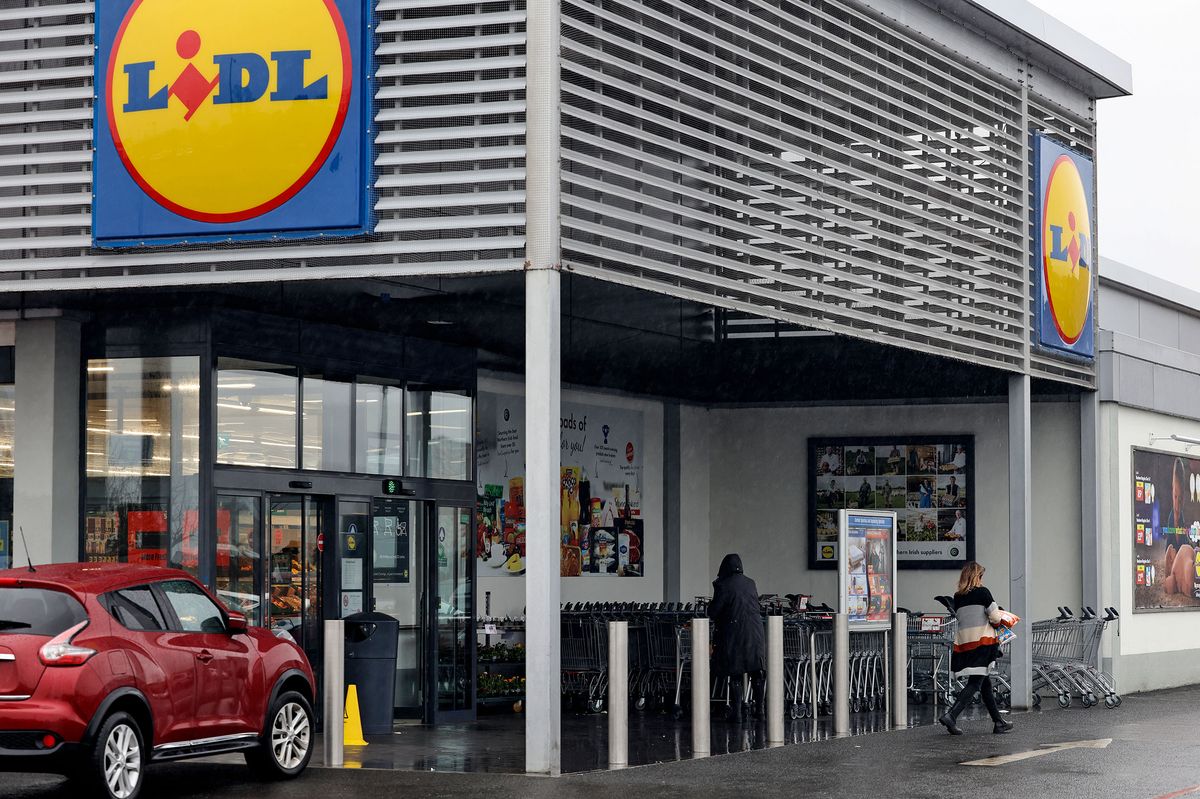 Lidl stock image