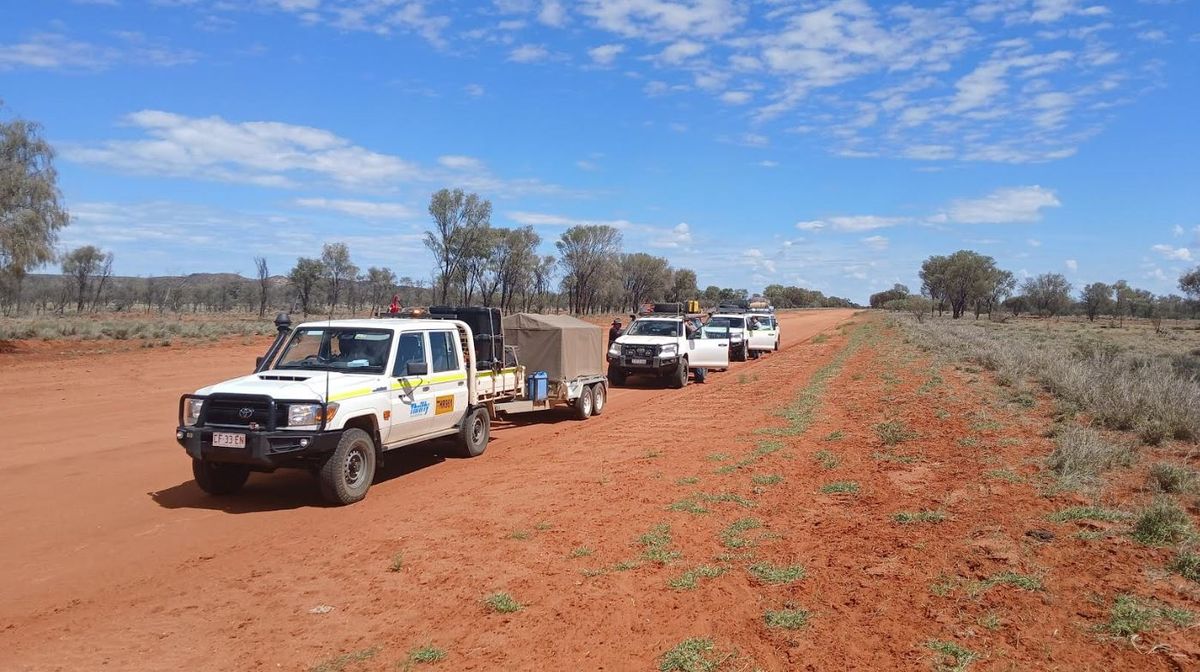 DIWA's expertise was sought by the producers of Hunting Outback Gold.