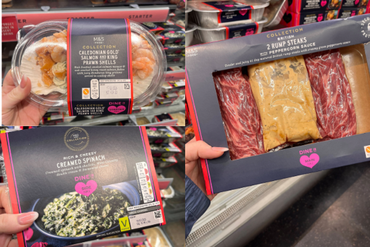 The M&S meal deal costs £25