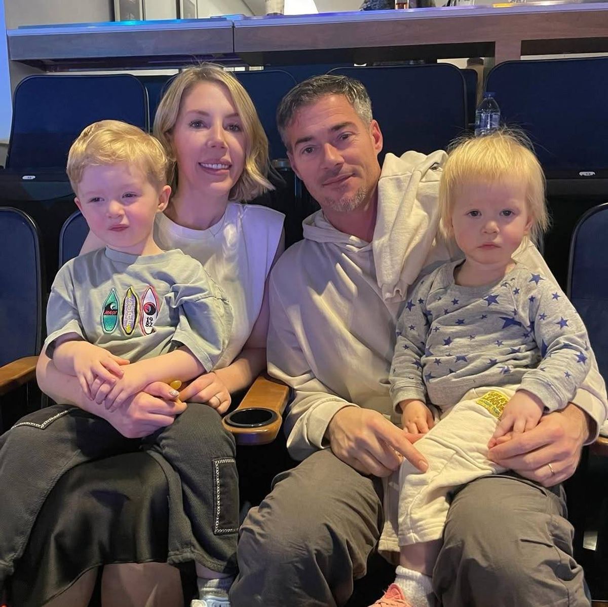 Katherine and Bobby with Fred and Fenna