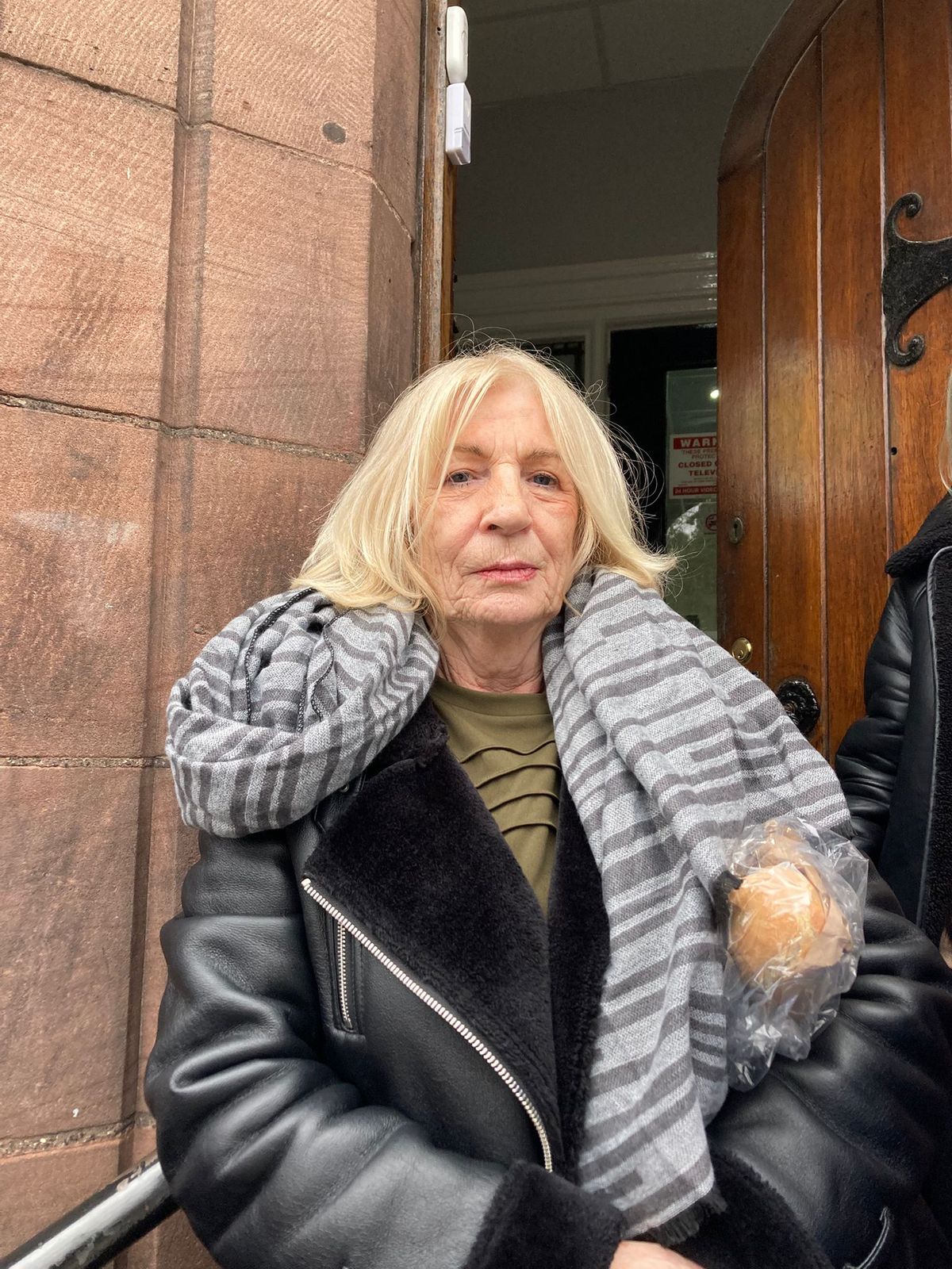 Maria Jones, 70, worked at Marie Curie for decades before losing her job last year