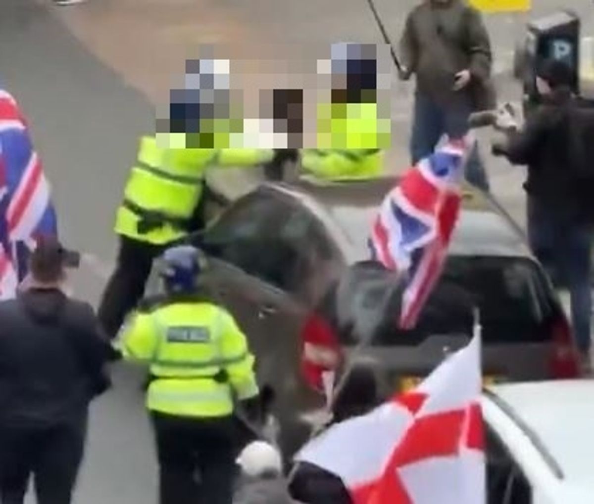 The video has been circulating on social media