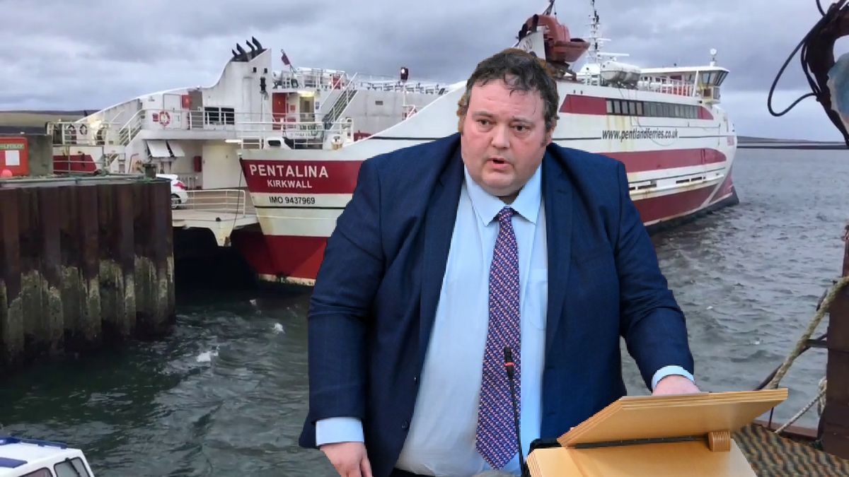 Jamie Halcro Johnston fears the west coast ferry crisis is spreading to other Scottish islands