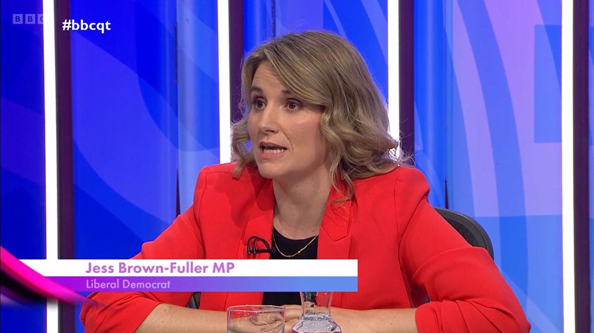 Jess Brown-Fuller MP from the Liberal Democrats