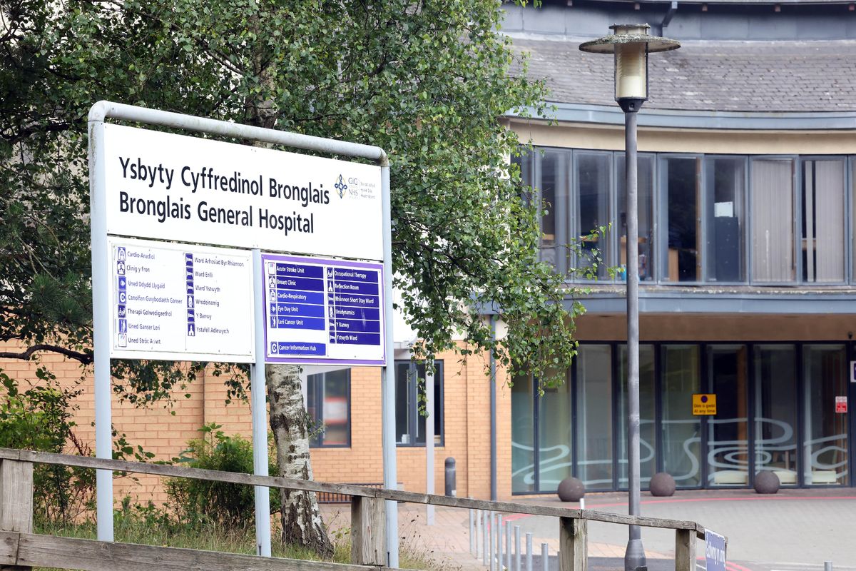 Bronglais Hospital in Aberystwyth