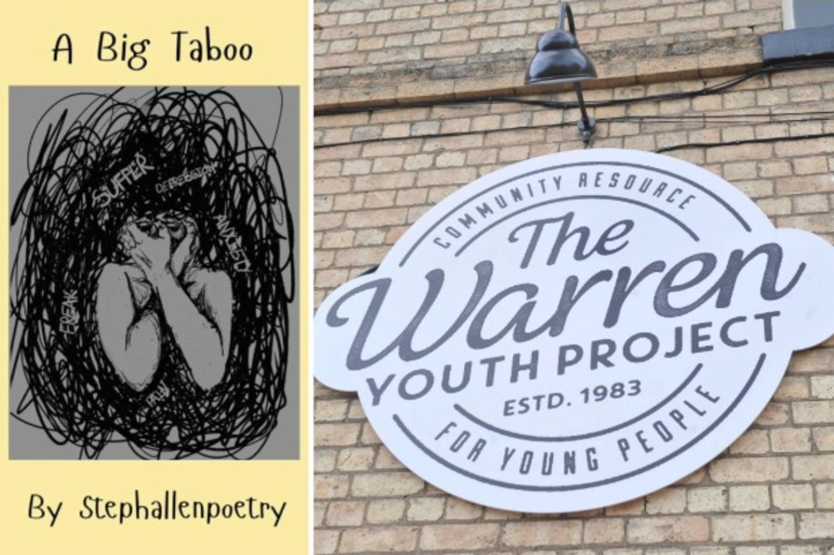 Stephanie Allen has a book of her poetry out; The Warren Youth Project in Hull is also helping her with an audio book