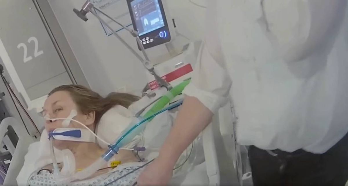 Trudi Burgess nodded to confirm her violent boyfriend Robert Easom had deliberately hurt her